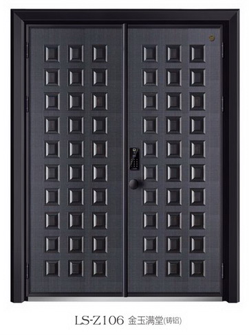 铸铝门，火狐铸铝门
