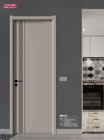 火狐干漆木门，火狐极简木门，火狐整屋门窗