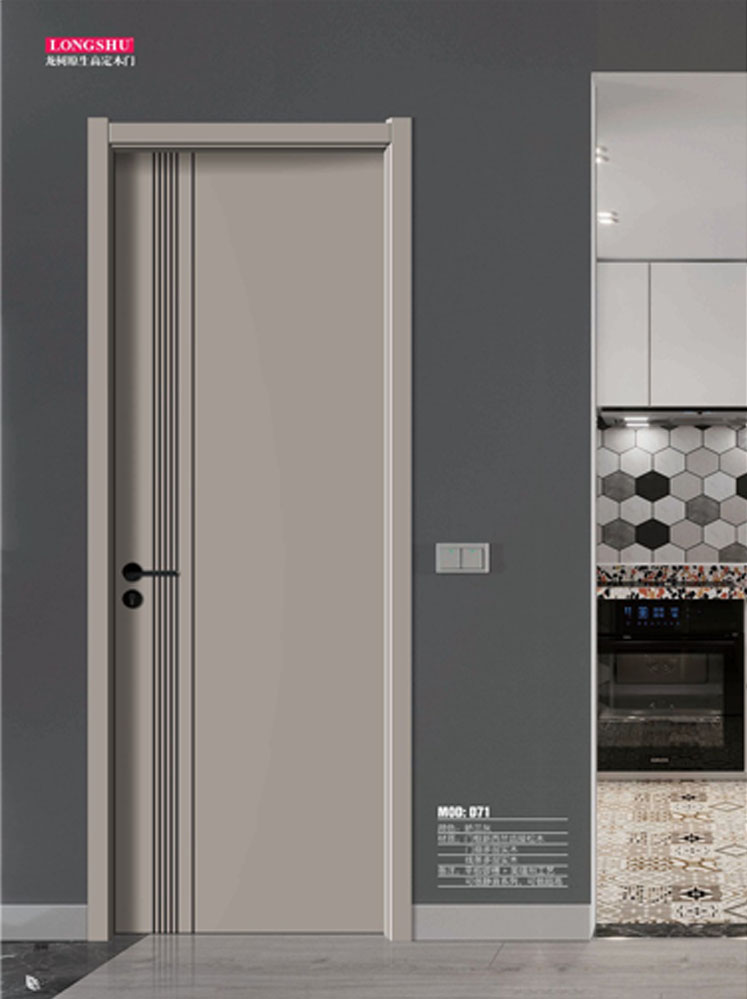 火狐干漆木门，火狐极简木门，火狐整屋门窗