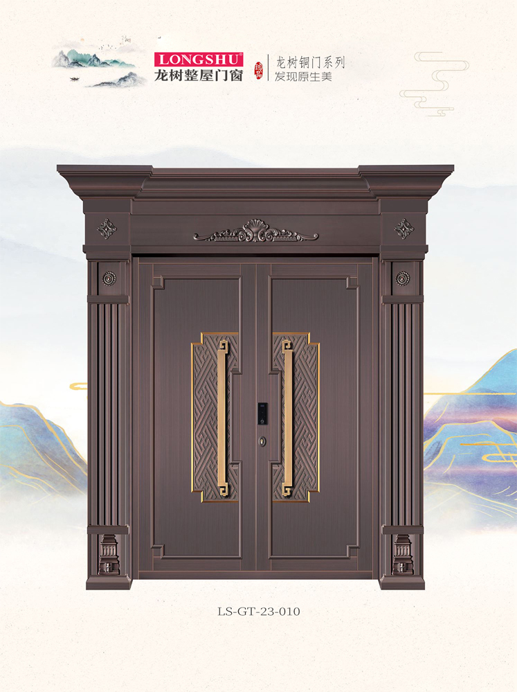 火狐艺术铜门，火狐整屋门窗，火狐纯铜门
