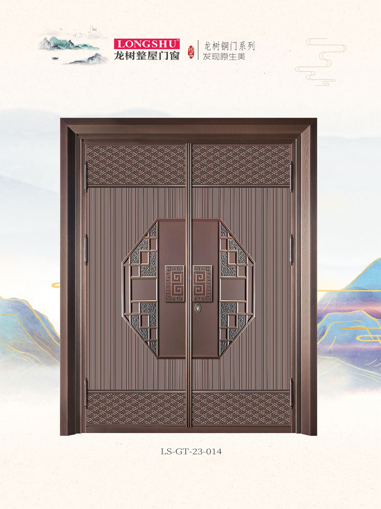 火狐艺术铜门，火狐整屋门窗，火狐纯铜门