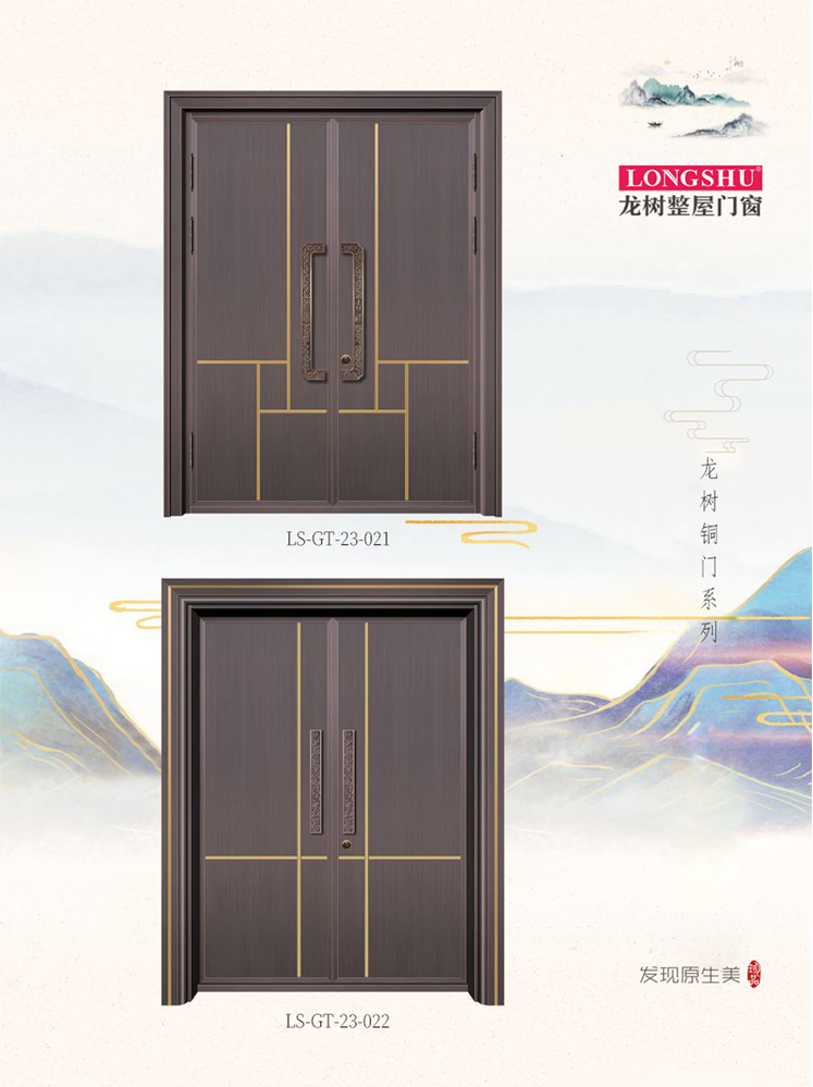 火狐艺术铜门，火狐整屋门窗，火狐纯铜门