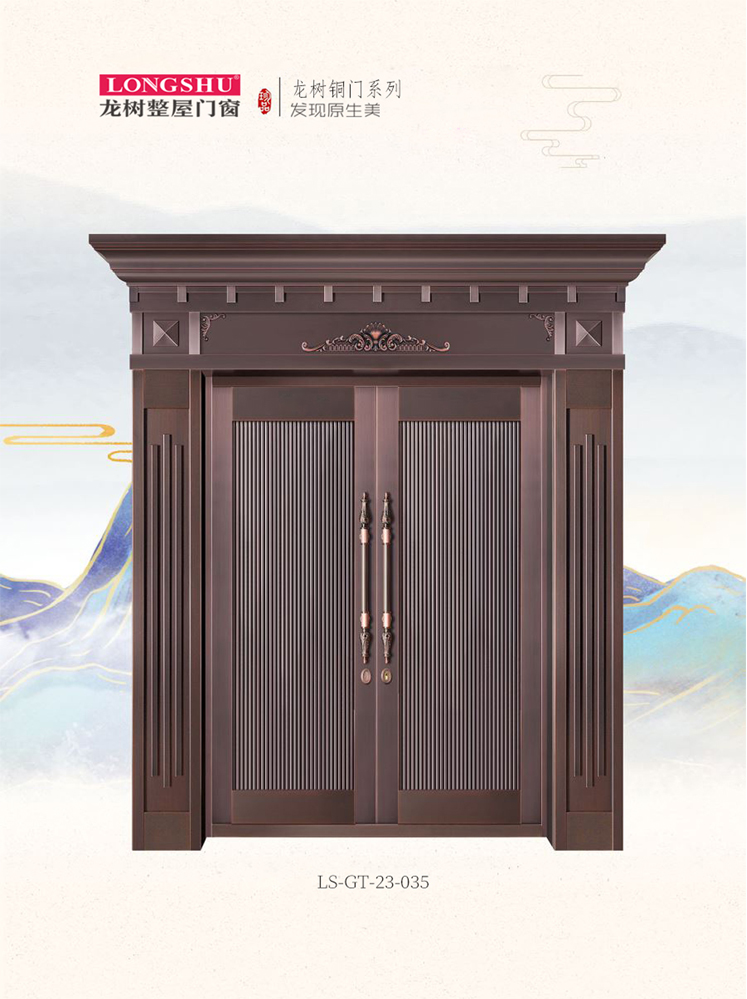火狐艺术铜门，火狐整屋门窗，火狐纯铜门