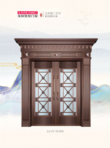 火狐艺术铜门，火狐整屋门窗，火狐纯铜门