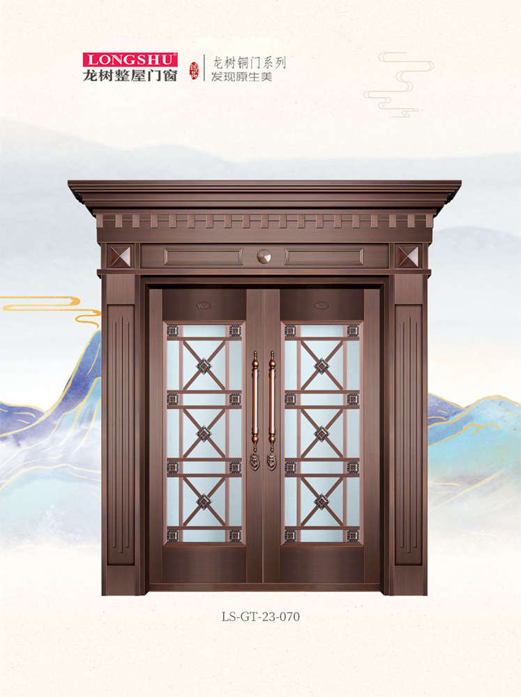 火狐艺术铜门，火狐整屋门窗，火狐纯铜门
