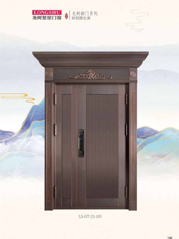 火狐艺术铜门，火狐整屋门窗，火狐纯铜门